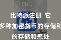 比特派注册 它撑持多种加密货币的存储和惩处