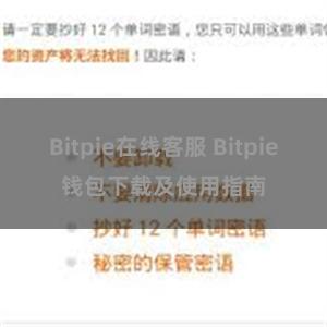 Bitpie在线客服 Bitpie钱包下载及使用指南