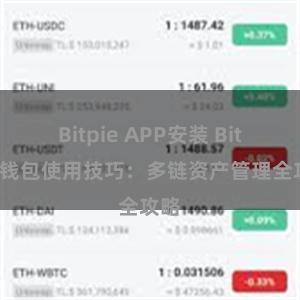 Bitpie APP安装 Bitpie钱包使用技巧：多链资产管理全攻略