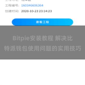 Bitpie安装教程 解决比特派钱包使用问题的实用技巧