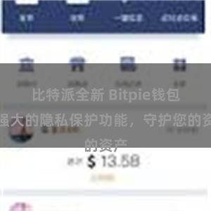 比特派全新 Bitpie钱包：强大的隐私保护功能，守护您的资产