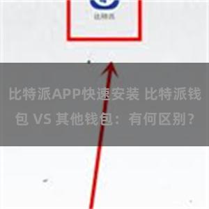 比特派APP快速安装 比特派钱包 VS 其他钱包：有何区别？