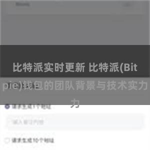 比特派实时更新 比特派(Bitpie)钱包的团队背景与技术实力