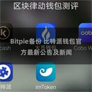 Bitpie备份 比特派钱包官方最新公告及新闻