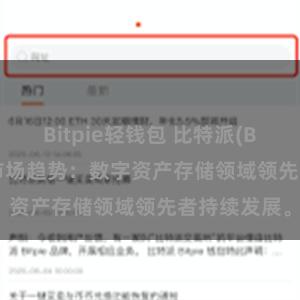 Bitpie轻钱包 比特派(Bitpie)钱包市场趋势：数字资产存储领域领先者持续发展。